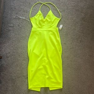 GITI Neon, midi dress. Size Large